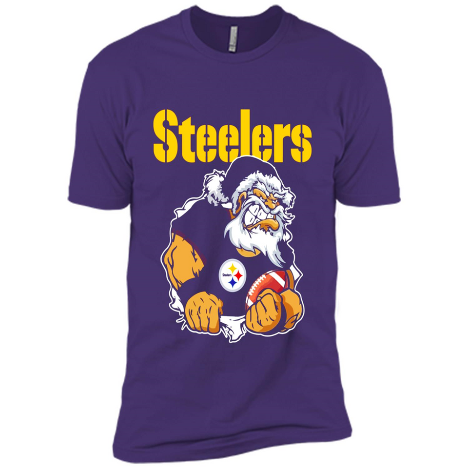 Grumpy Santa Claus Pittsburgh Steelers Football Team PINGPONG