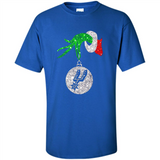 Amazing shirt San Antonio Spurs Glitter Grinch Monogram Ornament Christmas Gift - Shirt