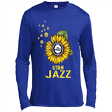 Utah Jazz Basketball Sunflower