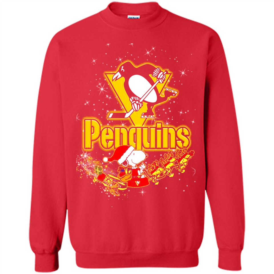 Snoopy Christmas Pittsburgh Penguins - Sweatshirt