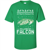 All I Want For Christmas Is The Millennium Falcon ugly PINGPONG