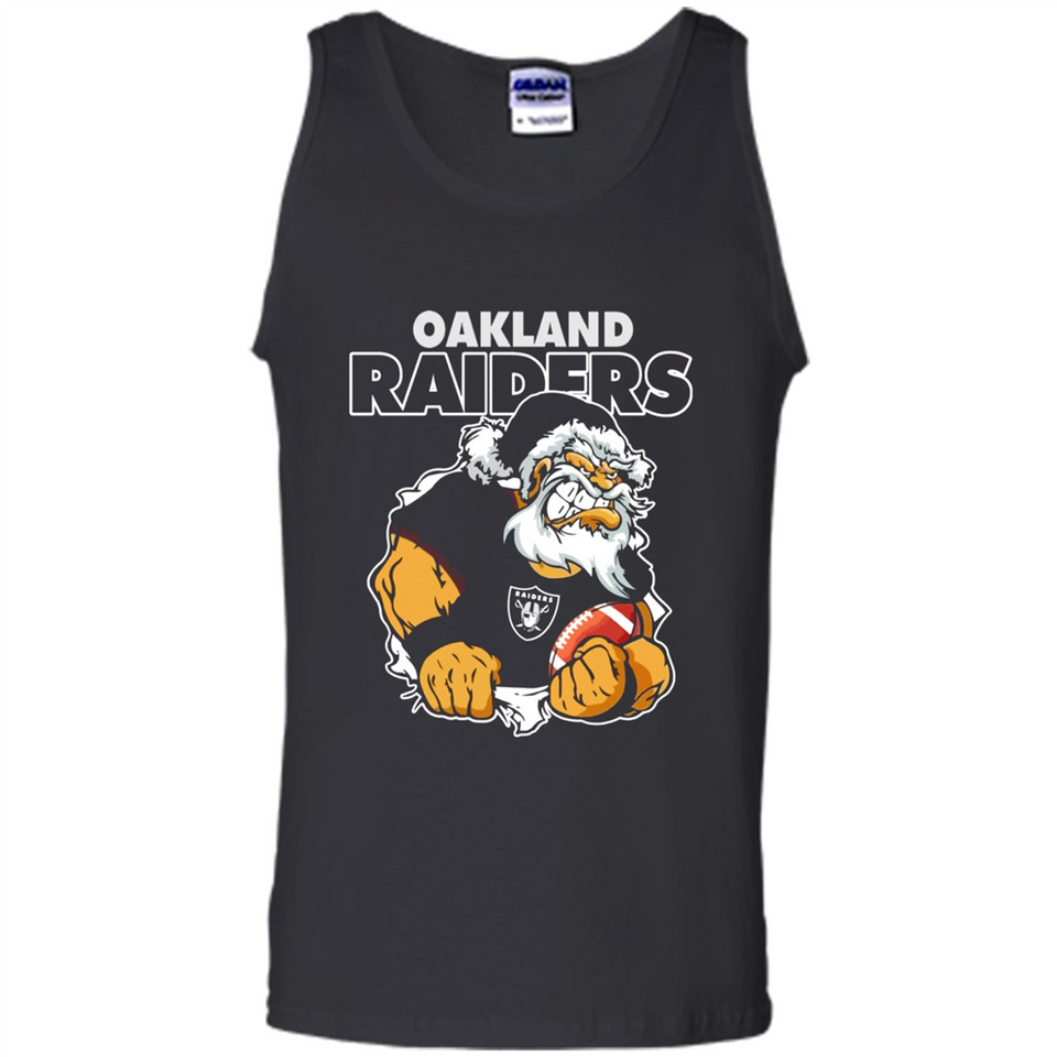 Grumpy Santa Claus Oakland Raiders Football Team PINGPONG