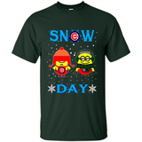 Snow Day Shirt For Chicago Cubs Vs Minion Fans pingpong