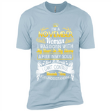 I'm A November Woman-Queen November - Premium Short Sleeve T-Shirt