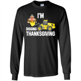 I'm Digging Thanksgiving Cute Turkey Tractor