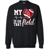 USC Trojans Football My Heart is on that Field - Sweatshirt