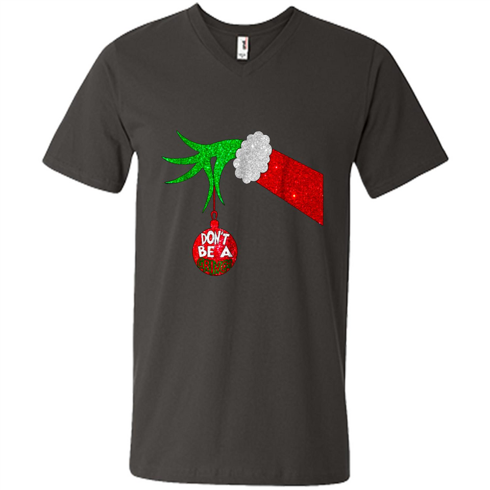 GRINCH HAND HOLDING CHRISTMAS ORNAMENT - DON'T BE A GRINCH PINGPONG