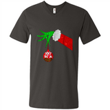 GRINCH HAND HOLDING CHRISTMAS ORNAMENT - DON'T BE A GRINCH PINGPONG