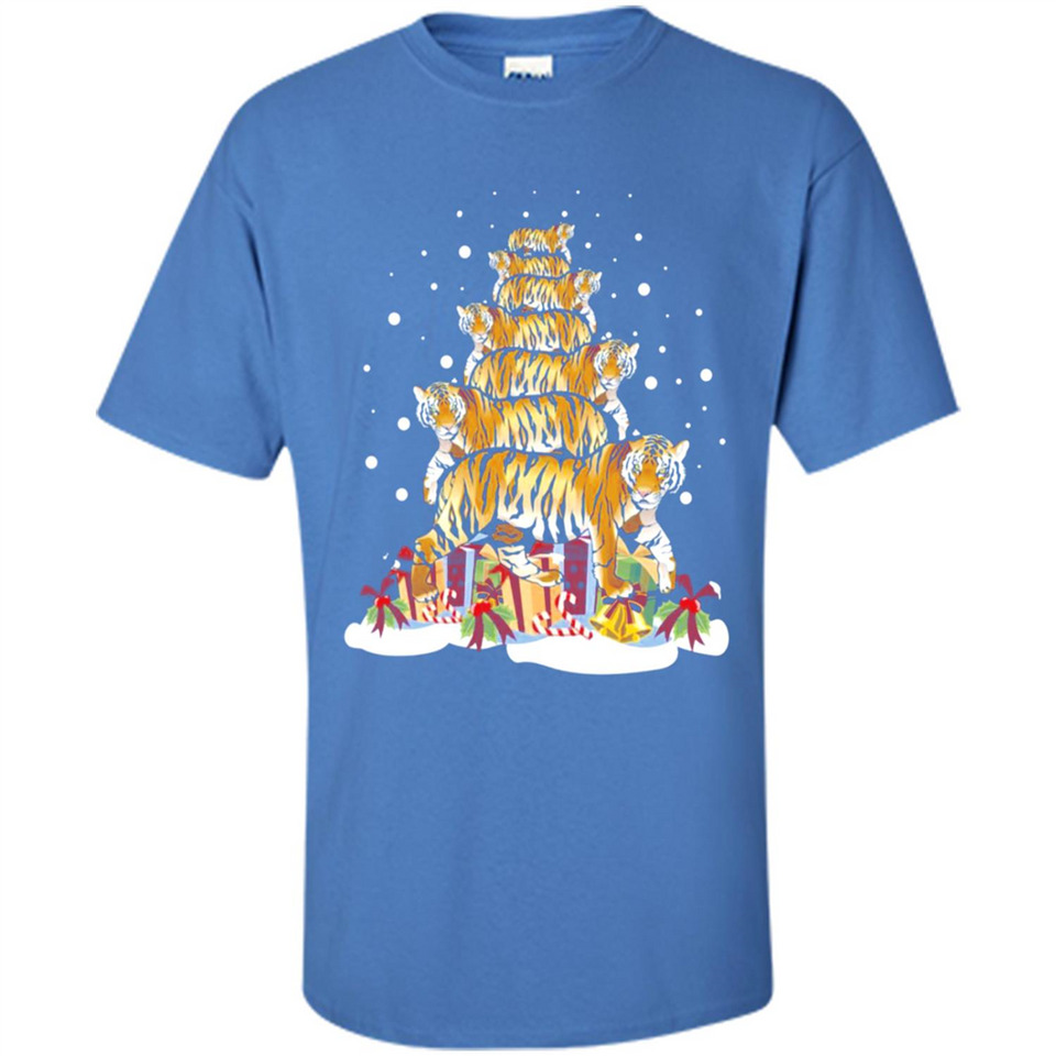Tiger Christmas Tree Funny Merry Christmas - Shirt