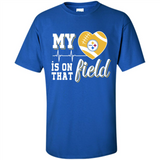 Pittsburgh Steelers Football My Heart is on that Field - Shirt
