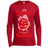 Queens Are Born In November T-Shirt Sexy Lips