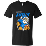 Grumpy Santa Claus Detroit Lions Football Team PINGPONG