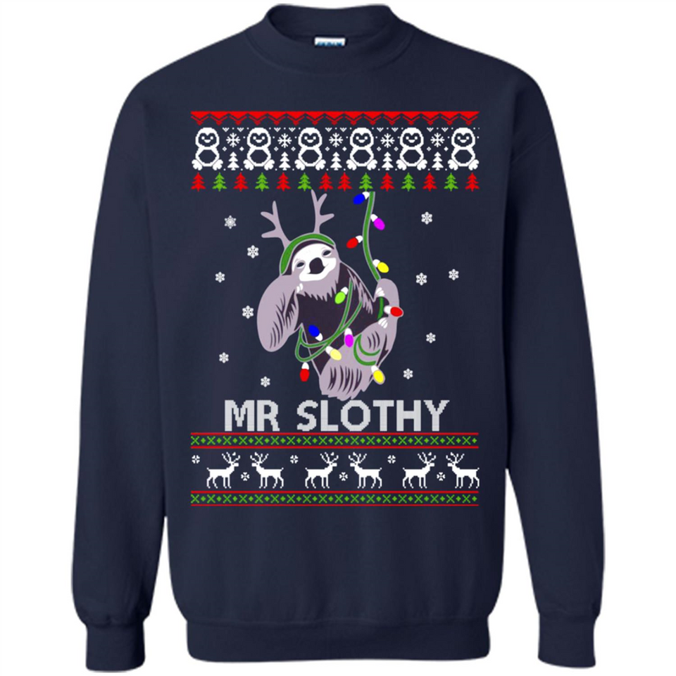 Mr Slothy Christma - Sweatshirt