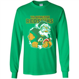 Grumpy Santa Claus Washington Redskins Football Team PINGPONG