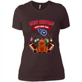 Tennessee Titans NFL Reindeer Funny Merry Christmas And Happy New Year