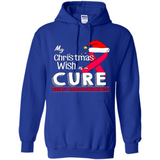 My Christmas Wish Is A Cure Breast Cancer Awareness sweater PINGPONG