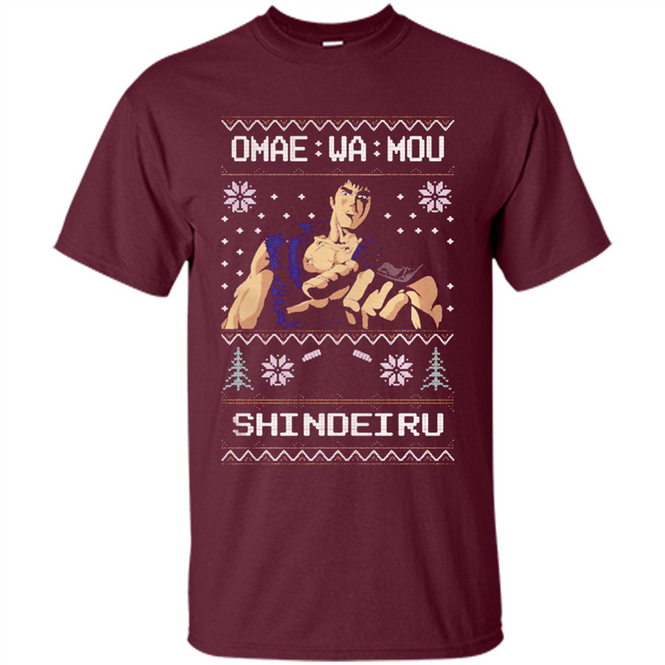 Omae Wa Mou Shindeiru Ugly Christmas Sweater - Shirt