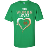 This Woman love Browns NFL football team - Shirt