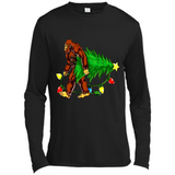 Hugging Christmas Tree Bigfoot PING PONG