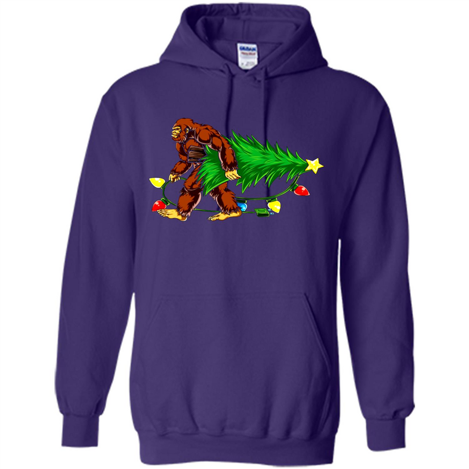 Hugging Christmas Tree Bigfoot PING PONG