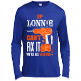 If Lonnie Can't Fix It We're All Screwed - Canvas Long Sleeve T-Shirt