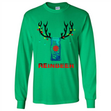 Keystone Light reinbeer Christmas - Long Sleeve T-Shirt