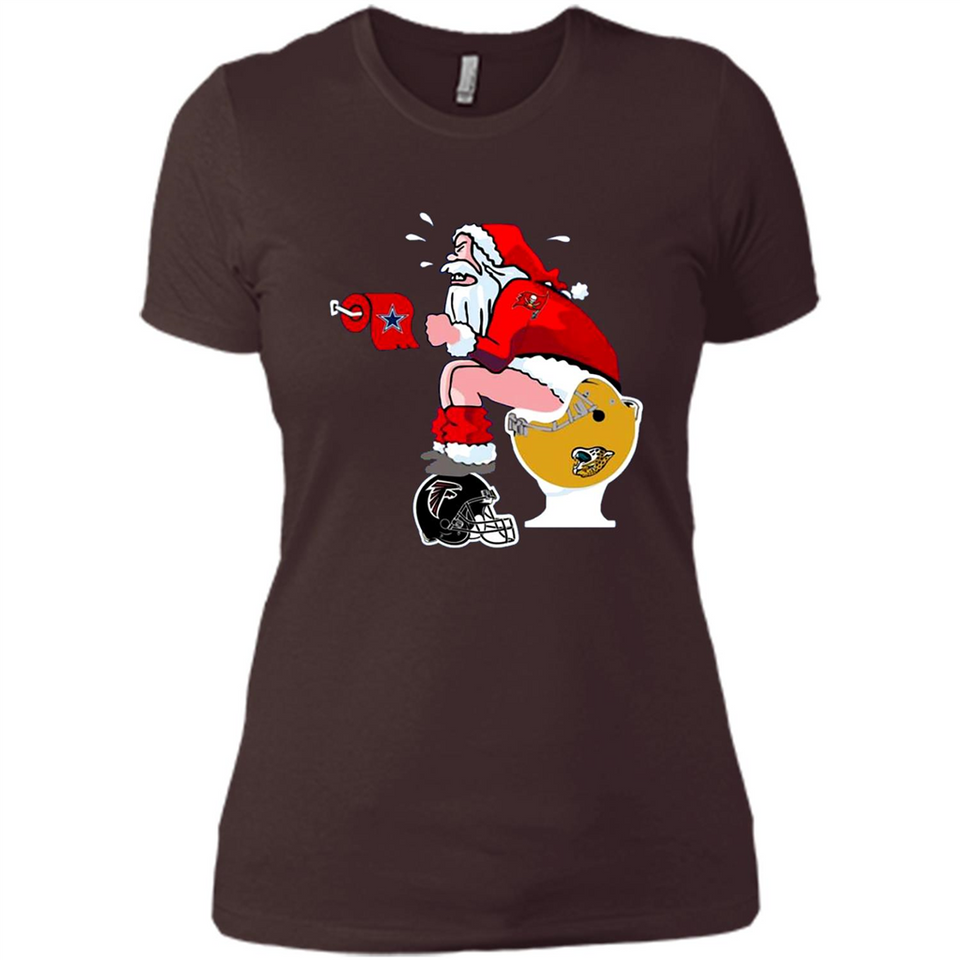 Tampa Bay Buccaneers Santa Claus Toilet