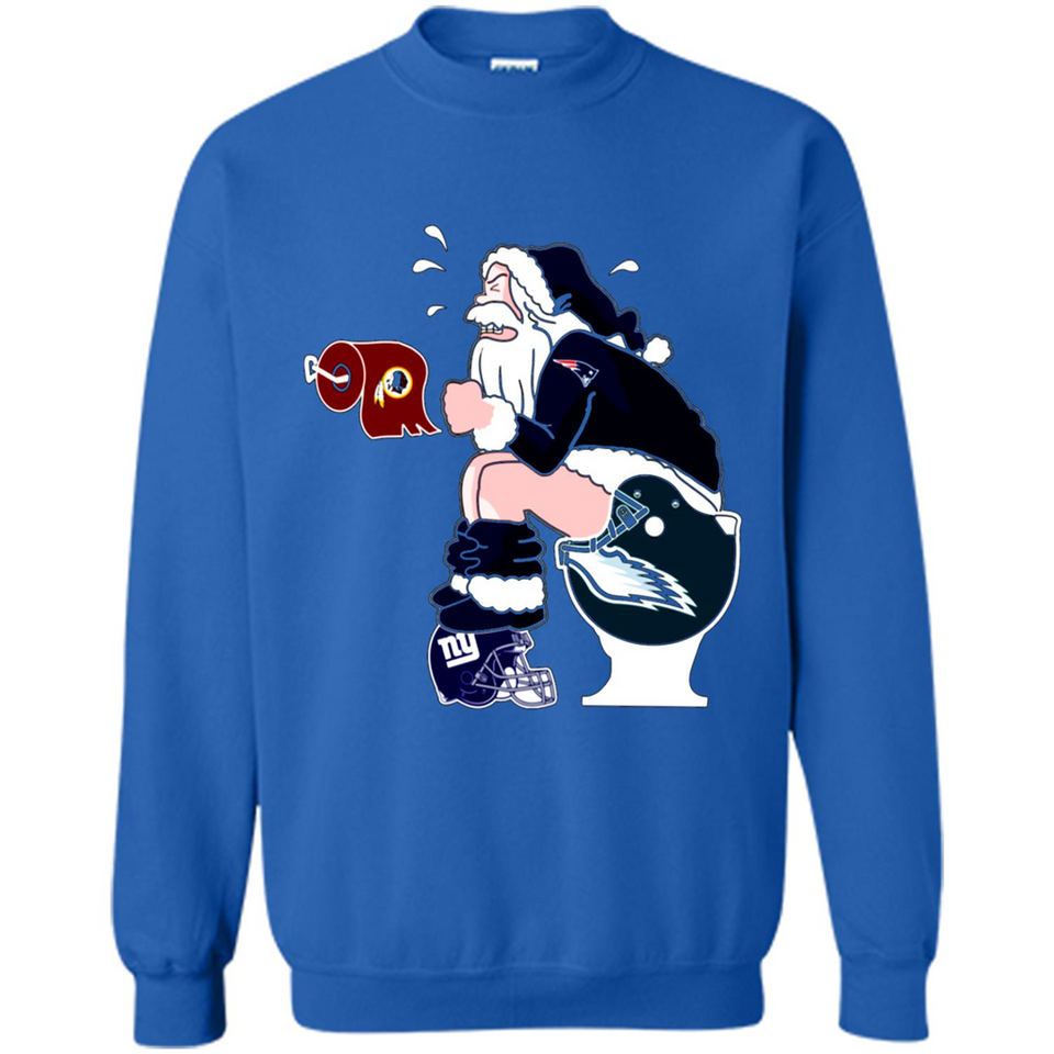 New England Patriots Toilet Santa Claus PINGPONG