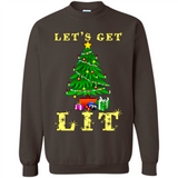 Let’s Get Lit Christmas Drinking sweater PINGPONG
