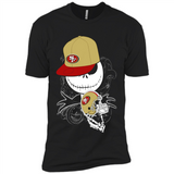 Jack Skellington The Nightmare Before Christmas-49ers Football - Premium Short Sleeve T-Shirt