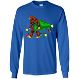 Hugging Christmas Tree Bigfoot PING PONG