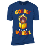 Gobble Til You Wobble Funny Thanksgiving Day Turkey