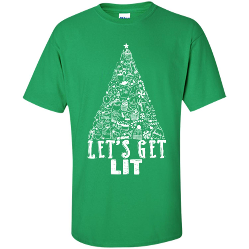 Let's Get Lit - Funny Christmas Tree