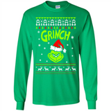 The Grinch Face Christmas - Long Sleeve T-Shirt