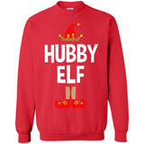 Hubby Elf Shirt - Family Matching Christmas Pajamas - Sweatshirt