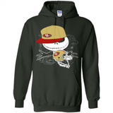Jack Skellington The Nightmare Before Christmas-49ers Football - Hoodie