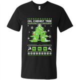 Oh Chemist Tree Ugly Christmas Sweater - Men's V-Neck