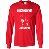 Boston Red Sox GrandFather Like GrandSon - Long Sleeve T-Shirt