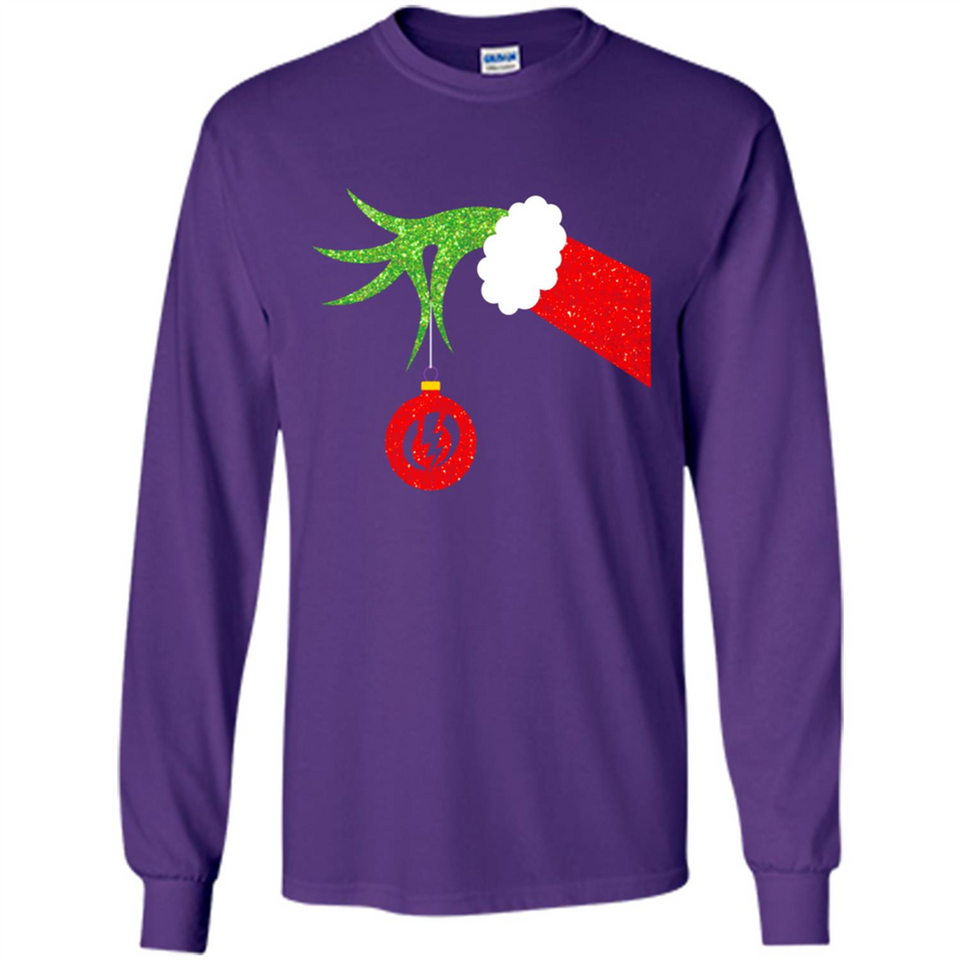 Funny Grinch Hand Holding Electric Ornament Christmas PING PONG