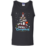 Christmas Ugly Sweater Animal Tree Pine Merry Christmas - Tank Top