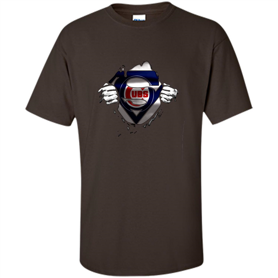 Chicago Cubs And Superman Fans - Shirt