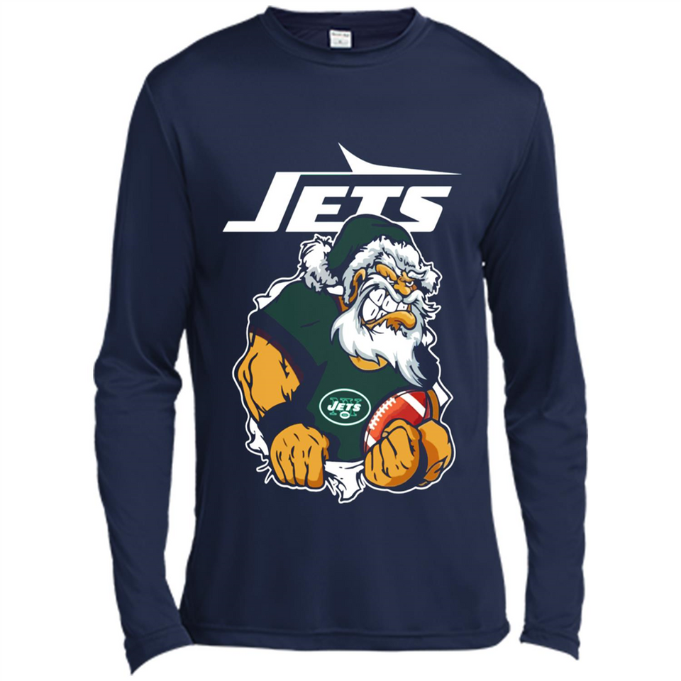 Grumpy Santa Claus Jets Football Team PINGPONG