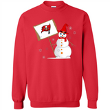 Tampa Bay Buccaneers Snowman Funny