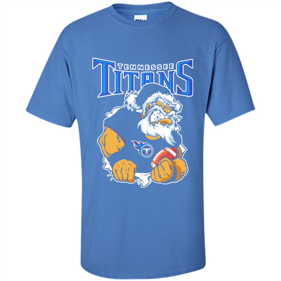 Grumpy Santa Claus Tennessee Titans Football Team PINGPONG