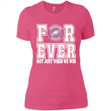 Philadelphia Eagles Forever For ever not just when we win - Ladies' Boyfriend T-Shirt
