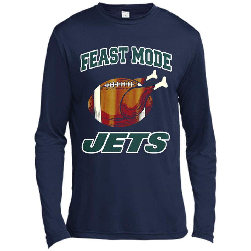 Feast Mode Jets Shirt - New York Turkey Thanksgiving