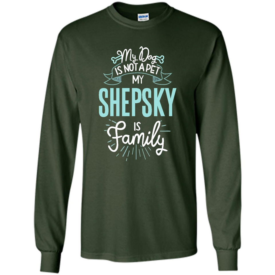 Shepsky Shirt Family Dog