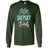 Shepsky Shirt Family Dog