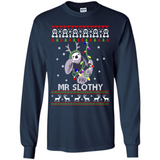 Mr Slothy Christma - Long Sleeve T-Shirt