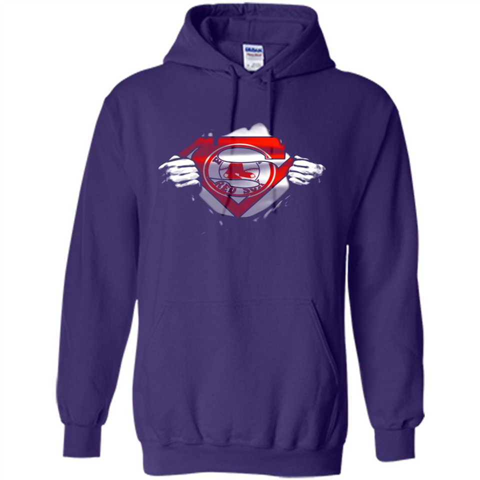 Boston Red Sox And Superman Fans - Hoodie
